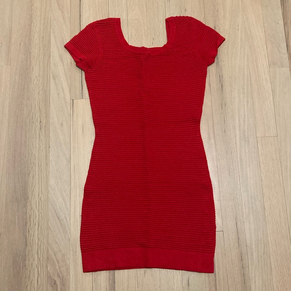 H&M🌹Ribbed Sweater Bodycon Dress